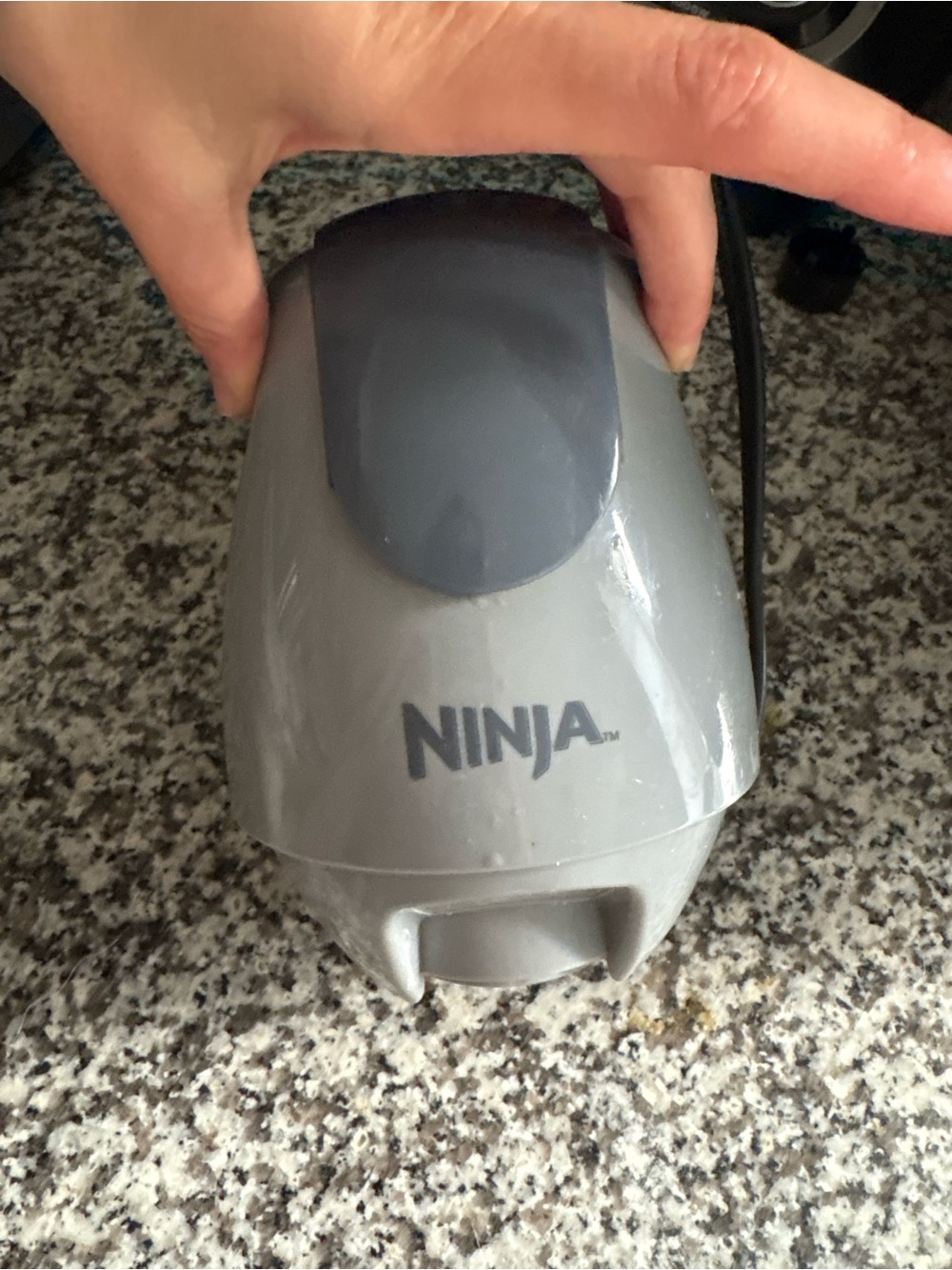 Ninja Handheld Mixer in Silver and Dark Gray